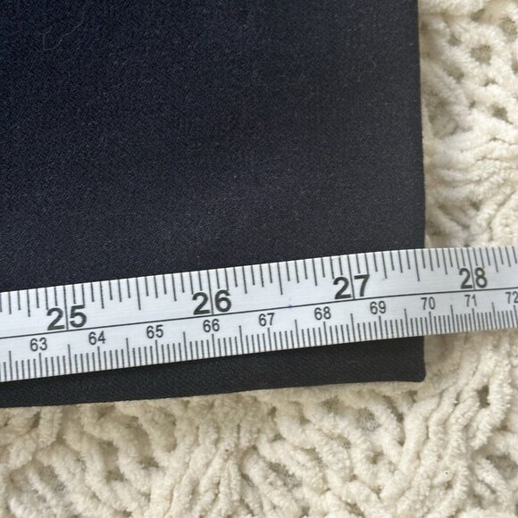 Joseph $990 High-End Europe Designer Brand Navy Slacks Trousers Crop Pants NWOT - Picture 8 of 8